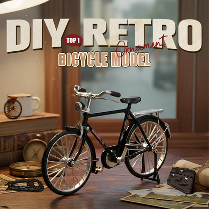 🚲 50% OFF NOW! 🎁 DIY Bicycle Model Scale – Creative Assembly Kit, High-Quality Materials & Perfect for Hobbyists & Gift Giving 🔧.