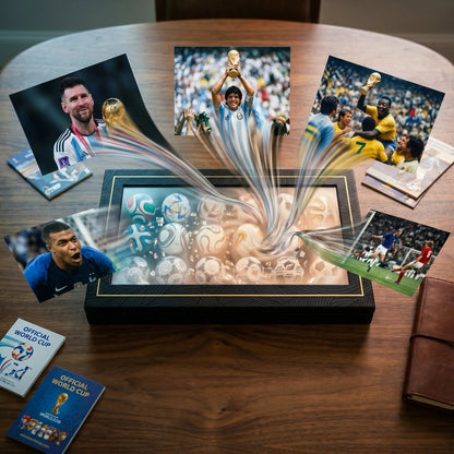 ⚽2026 World Cup Sale🔥 Up to 49% OFF! - 🏆 Handcrafted Mini Soccer Ball Collection (1970–2026)