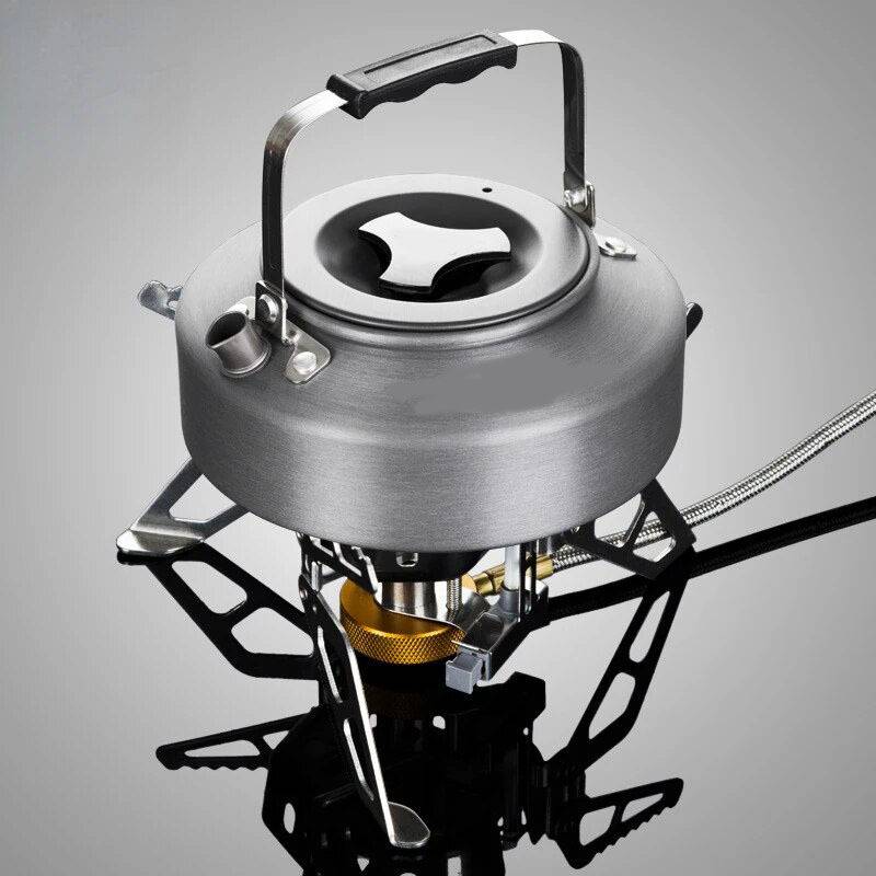 With Portable Kettle