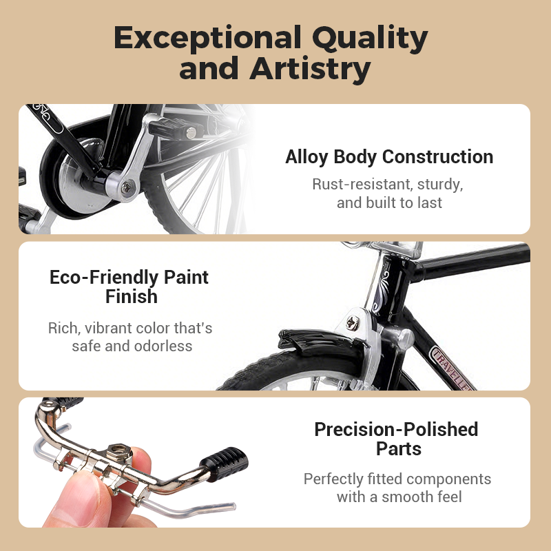 🚲 50% OFF NOW! 🎁 DIY Bicycle Model Scale – Creative Assembly Kit, High-Quality Materials & Perfect for Hobbyists & Gift Giving 🔧.