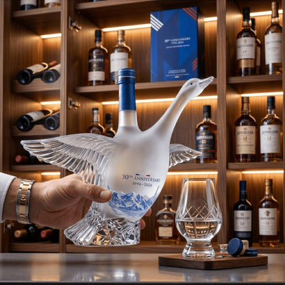 🪿  30th Anniversary 3D Sculpted Vodka Bottle