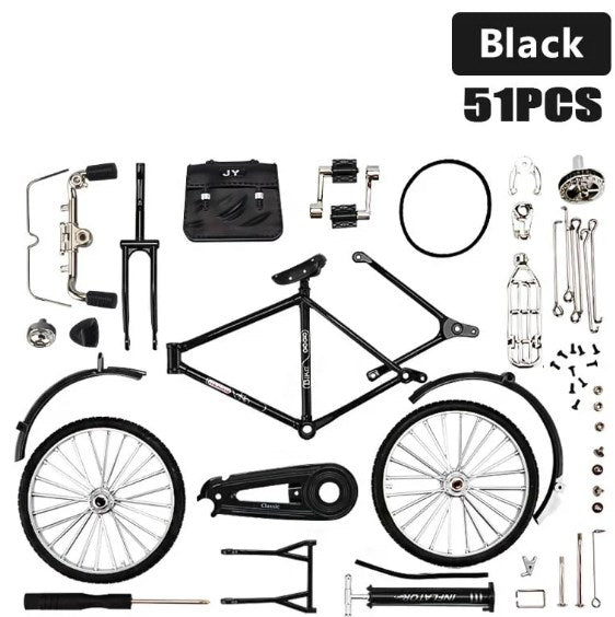 🚲 50% OFF NOW! 🎁 DIY Bicycle Model Scale – Creative Assembly Kit, High-Quality Materials & Perfect for Hobbyists & Gift Giving 🔧.