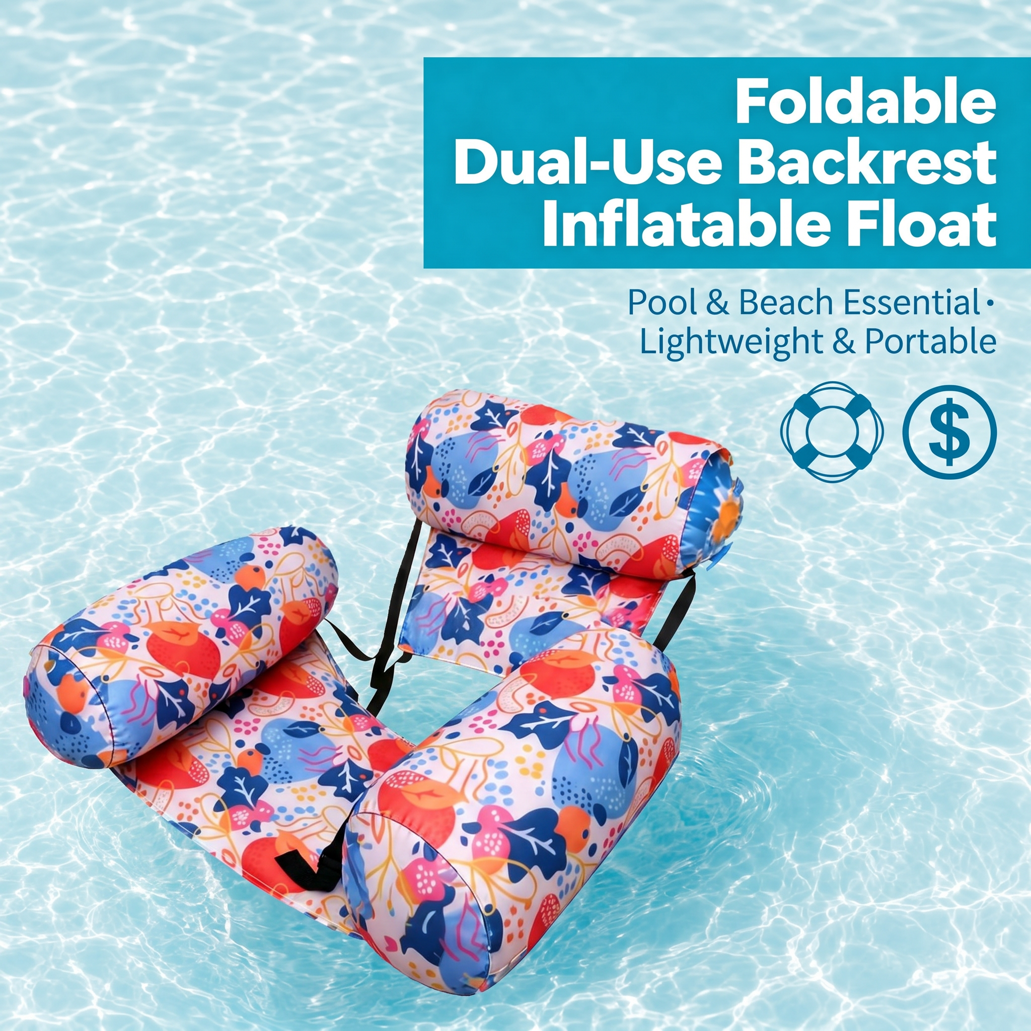 Blueberry Print Float