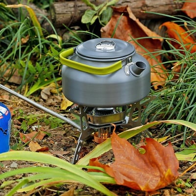📢📢50% OFF !! ⏰Camping Gas Burner – 5800W, Piezo Ignition, Windproof 🔥.
