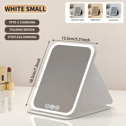 🌟LED Portable Folding Makeup Mirror.
