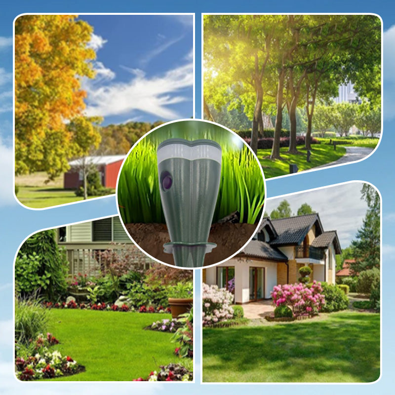 🔥New Arrival 2026🔥 Solar Powered Waterproof Screw Mole Repellent.