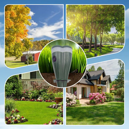 🔥New Arrival 2026🔥 Solar Powered Waterproof Screw Mole Repellent.