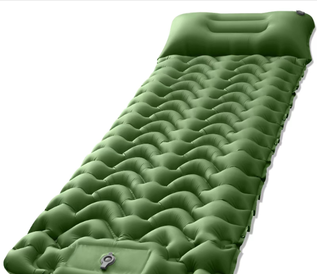 🏕️ 50% OFF NOW! 🛌 Outdoor Tent Inflatable Cushion – Premium Mattress – Quick inflation, compact & ergonomic support – perfect for camping, hiking or beach trips 🌊.