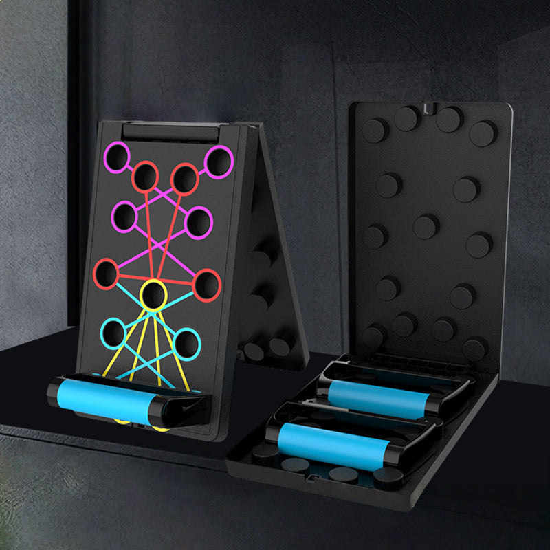 Foldable & Multi-functional Pushup Board for Workout.