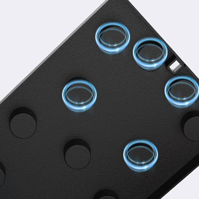 Foldable & Multi-functional Pushup Board for Workout.