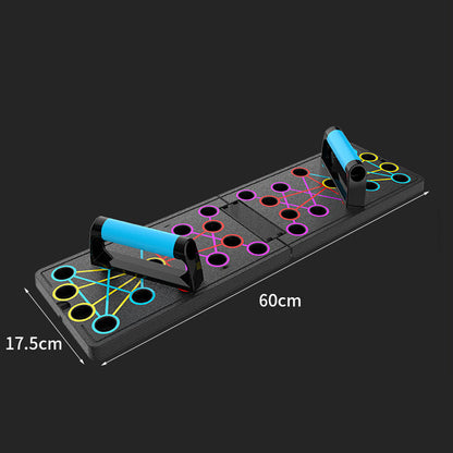 Foldable & Multi-functional Pushup Board for Workout.