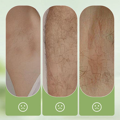💥 Large-capacity Gentle Hair Removal Cream Set: Includes Hair Removal Cream + Smoothing Razor.