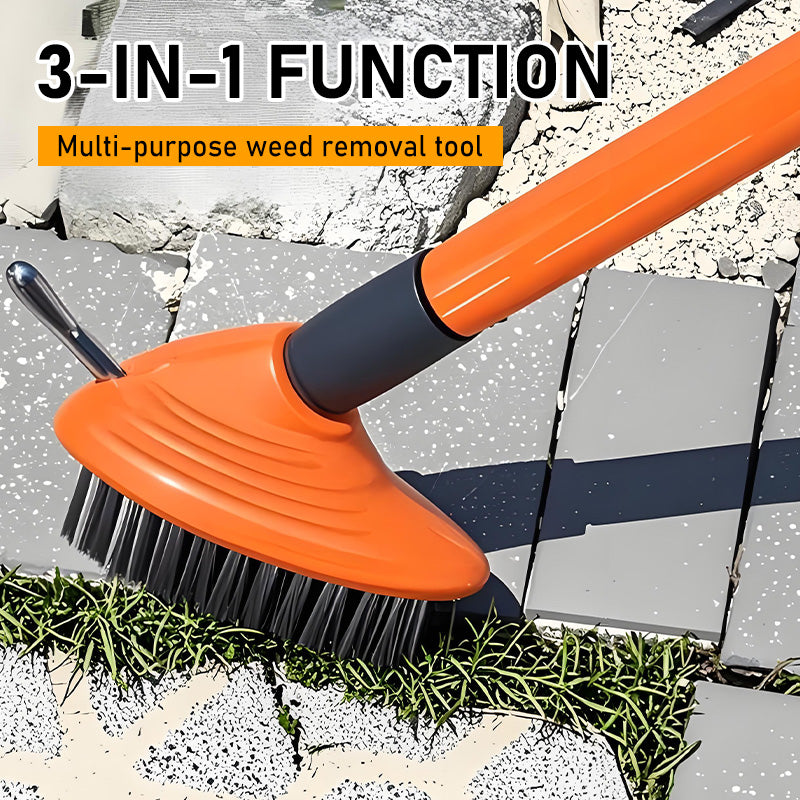 🌿 50% OFF NOW! 🧹 3-in-1 Weeding Wire Brush Tools Set – Durable Steel Brushes, Ergonomic Handle & Perfect for Patios, Driveways & Garden Paths 🏡.
