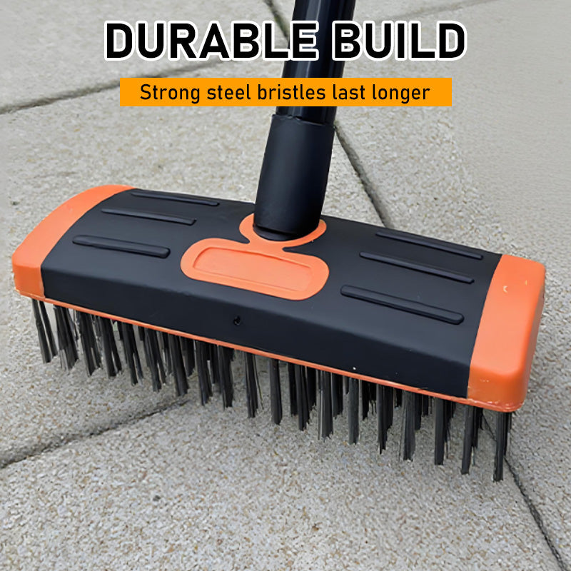 🌿 50% OFF NOW! 🧹 3-in-1 Weeding Wire Brush Tools Set – Durable Steel Brushes, Ergonomic Handle & Perfect for Patios, Driveways & Garden Paths 🏡.