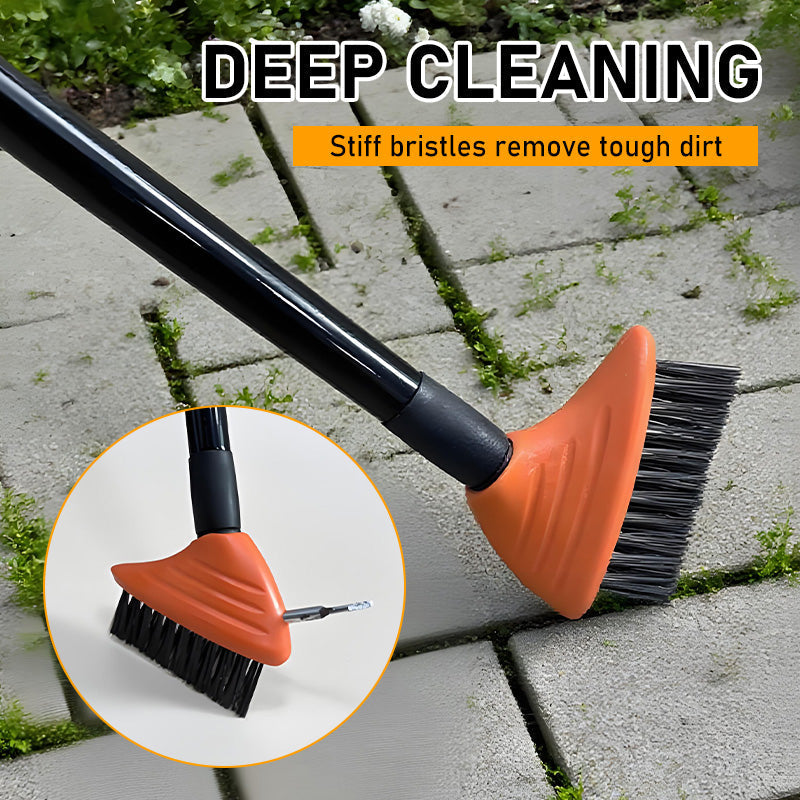 🌿 50% OFF NOW! 🧹 3-in-1 Weeding Wire Brush Tools Set – Durable Steel Brushes, Ergonomic Handle & Perfect for Patios, Driveways & Garden Paths 🏡.