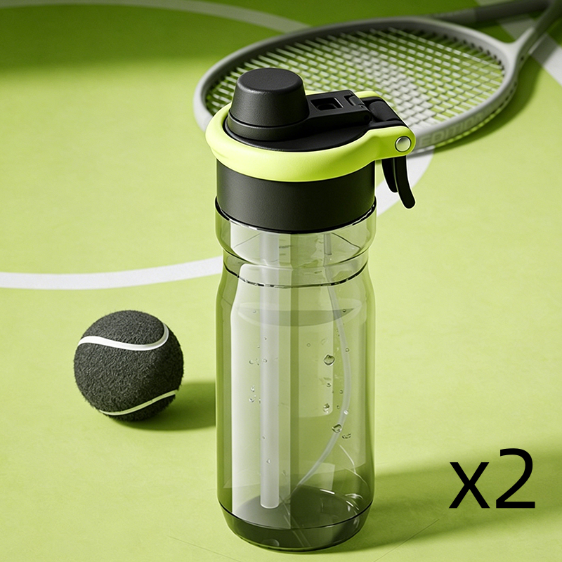 2-in-1 Mist & Sip Sports Water Bottle.