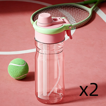 2-in-1 Mist & Sip Sports Water Bottle.