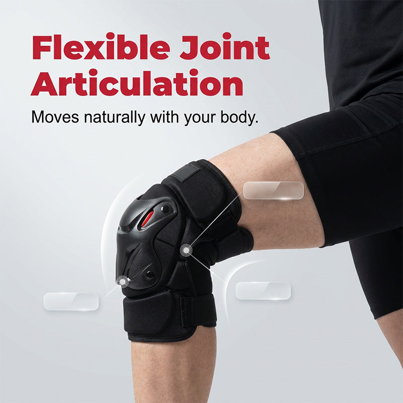 🛡️ LIMITED-TIME 50% OFF! ✨ Motorcycle Knee & Elbow Guard Set – Hard Shell, Articulated, Adjustable 🏍️.