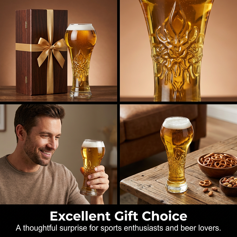 🔥LAST DAY SALE 50% OFF!!🔥Trophy Beer Mug – Football Fan Collectible 🏆 | For Home, Pub & Match Day 🍺⚽ | Perfect Gift for Footie Lovers 🎁.