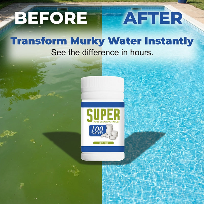 📢📢50% OFF !! ⏰Multi-Action Pool Cleaning Tablets.
