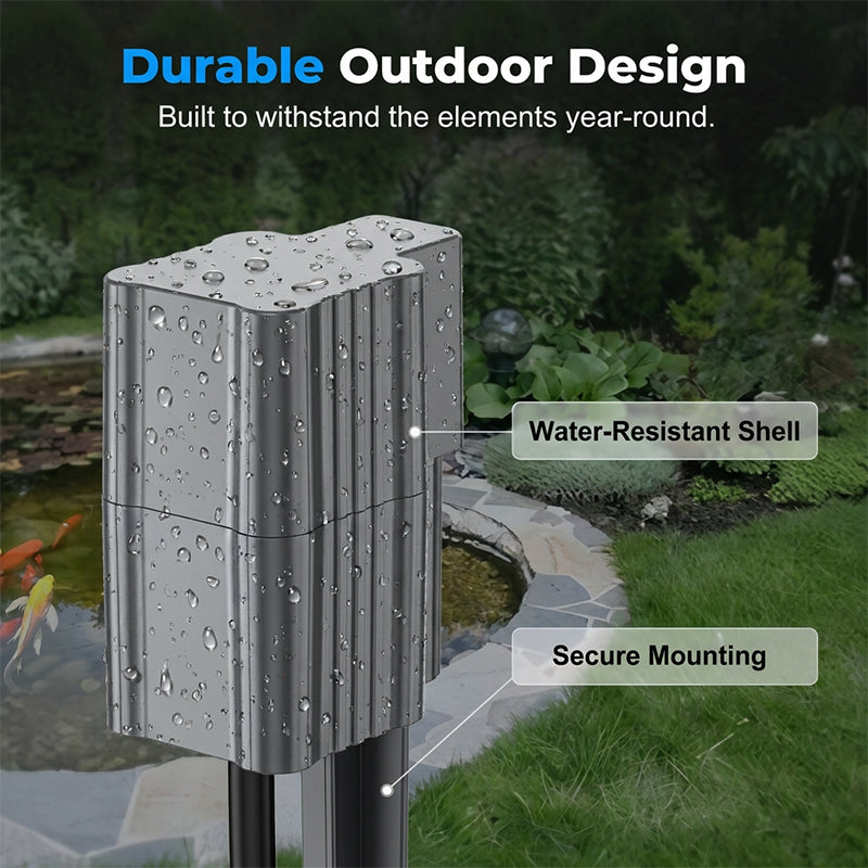 ☀️Solar Pond Aerator with Air Pump.