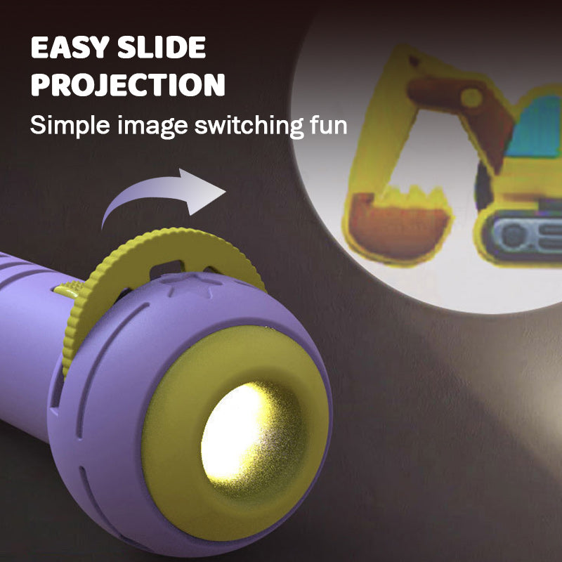 📢📢50% OFF !! ⏰Children's Projector Flashlight Toys.