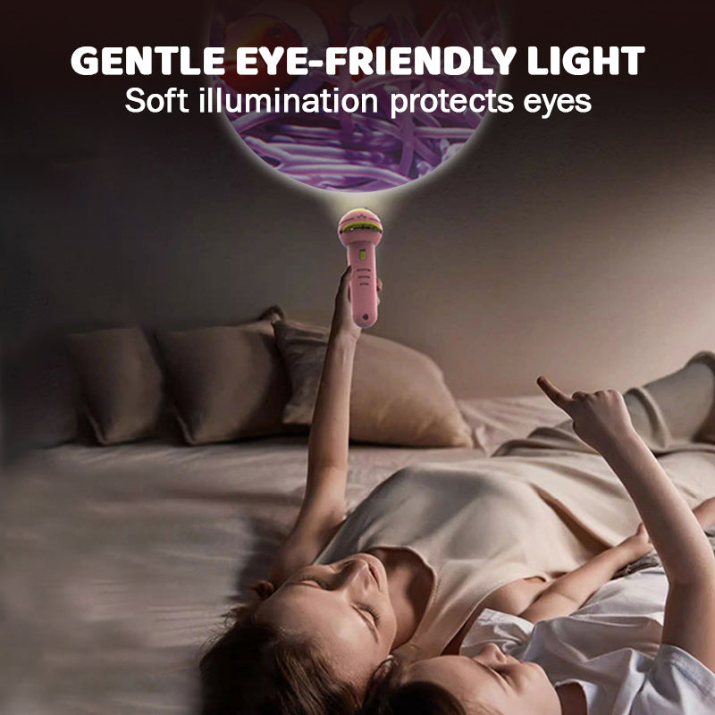 📢📢50% OFF !! ⏰Children's Projector Flashlight Toys.
