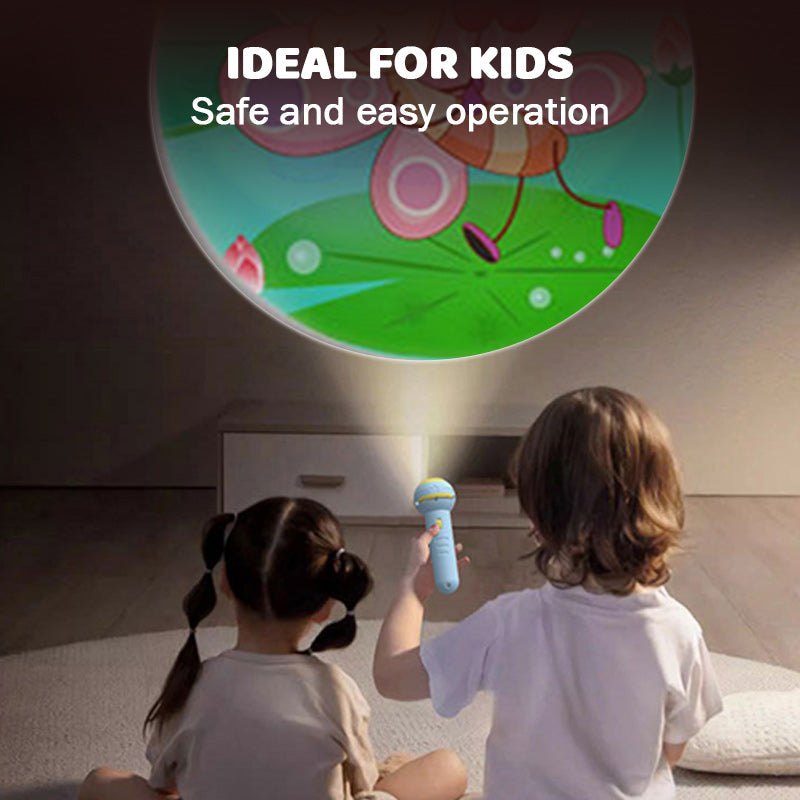 📢📢50% OFF !! ⏰Children's Projector Flashlight Toys.