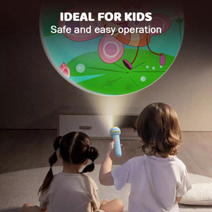 📢📢50% OFF !! ⏰Children's Projector Flashlight Toys.