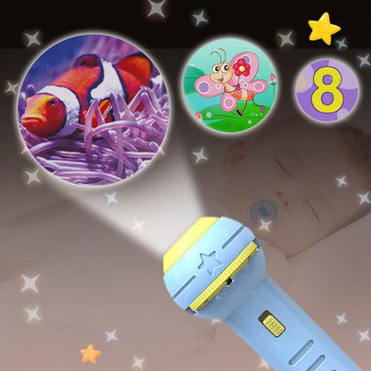 📢📢50% OFF !! ⏰Children's Projector Flashlight Toys.